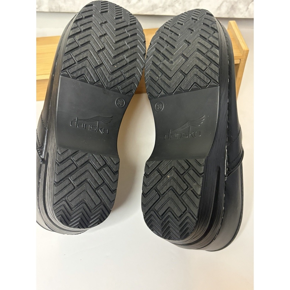 Dansko Professional Black Clogs Women's Size 38 (US size 7.5-8) - Picture 5 of 12